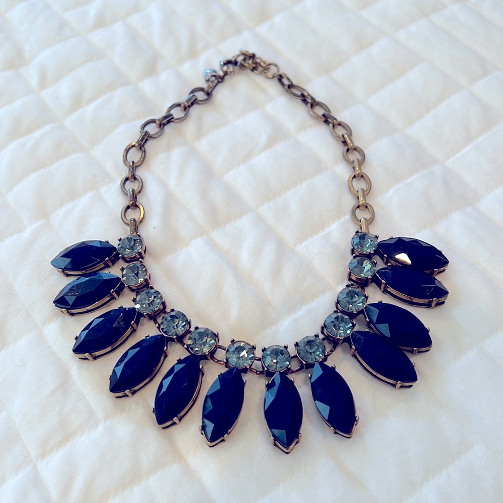 JCrew Blue Collar Necklace